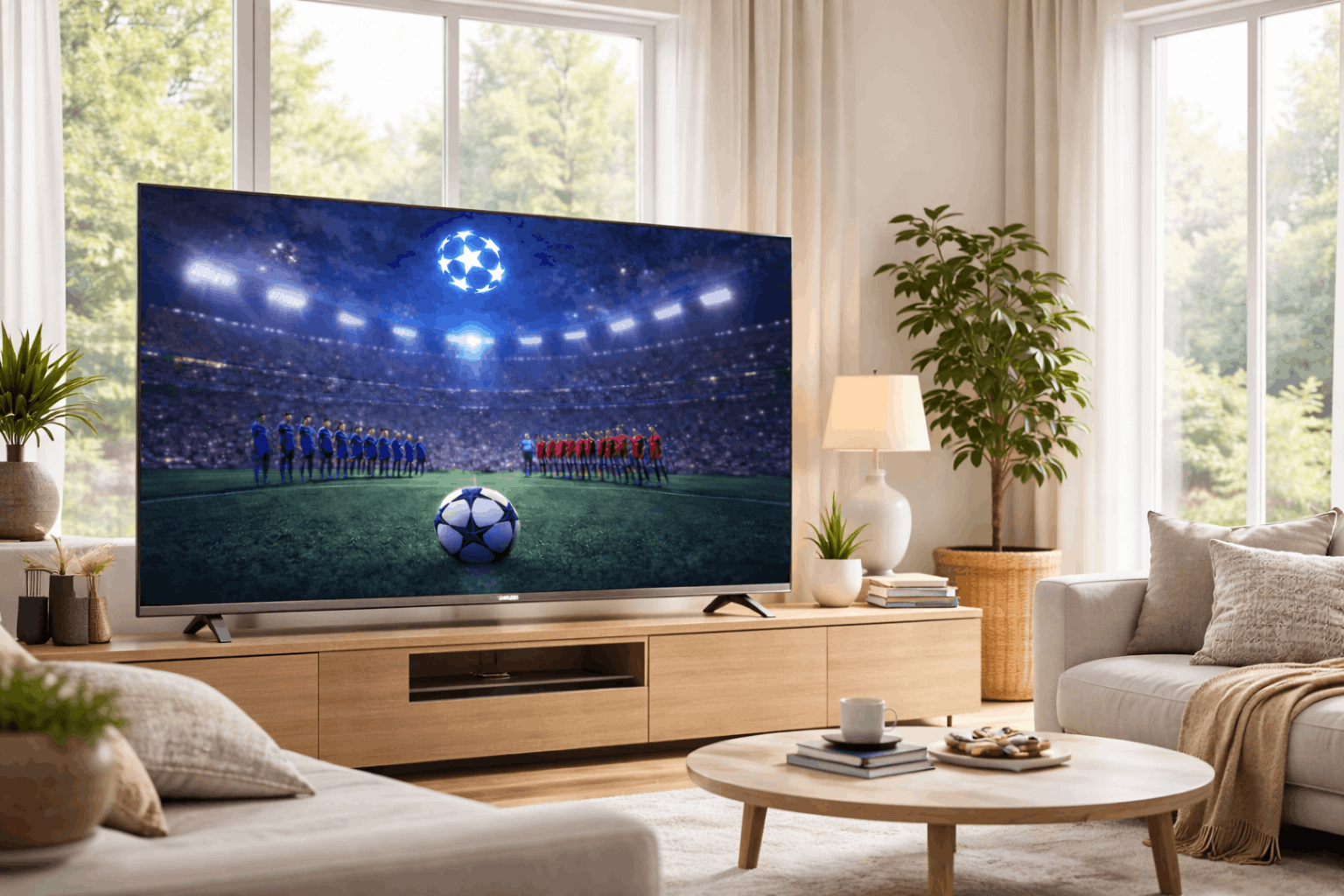 TV 43" QLED TELEFUNKEN E3FQ GOOGLE TV AVEC RÉCEPTEUR INTÉGRÉ